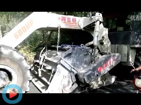 WR2300L，湖南懷化S222省道冷再生